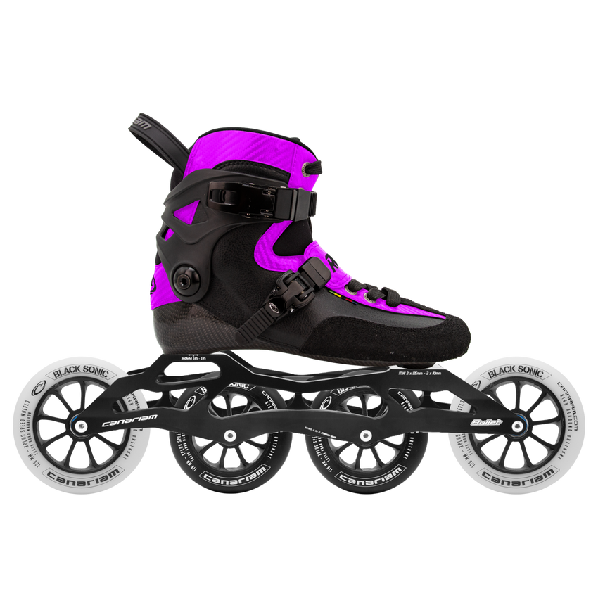 Rocket Downhill Bullet 360 Black Sonic Blanca 2x125mm + Black Sonic Negra 2x110mm