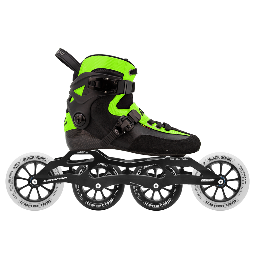 Rocket Downhill Bullet 360 Black Sonic Blanca 2x125mm + Black Sonic Negra 2x110mm