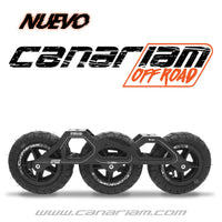 Pack Chasis Off Road + Ruedas + Rodamientos