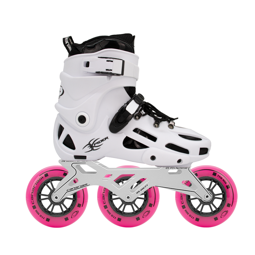 Xpider Raptor Agility Blanco Canariam Rosada 3x110mm