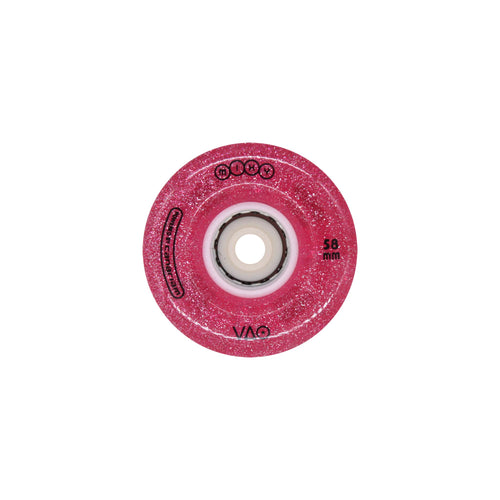 Rueda VAO MIXY Tradicional (58mm) Fucsia Glitter