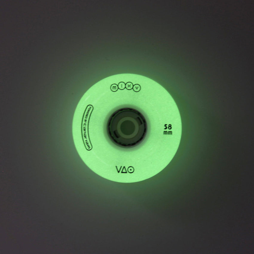 Rueda VAO MIXY Tradicional (58mm) Blanca Glow