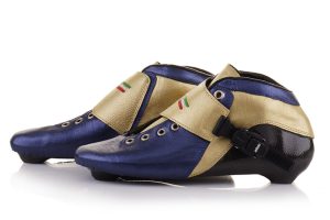 Bota One Carbón Azul / Dorado