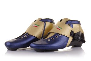 Bota One Carbón Azul / Dorado