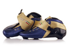 Bota One Carbón Azul / Dorado